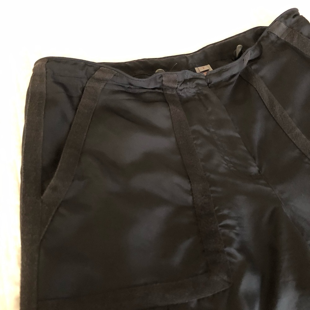 Black Silk Slacks - image 1